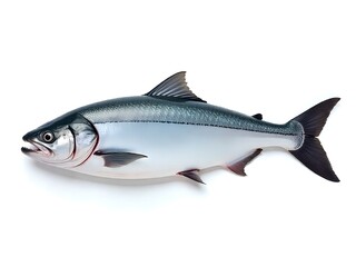 Obraz premium fresh fish on white background