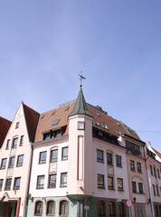 Buildings in Old Riga. A peaceful corner frozen in time.