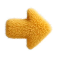 PNG Fluffy arrow pointing right.