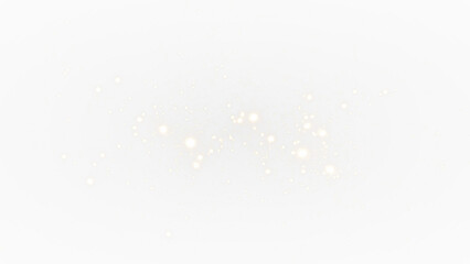 Elegant translucent PNG overlay of luminous particles and glitter for photo and design enhancements.