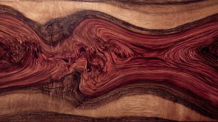Fototapeta premium Stunning Mahogany Woodgrain Texture for Surface Finishing, Ideal for Interior Design and Carpentry