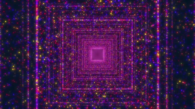 abstract background with glowing lights