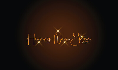 2026 happy new year logo text design set 2026 number design template collection
