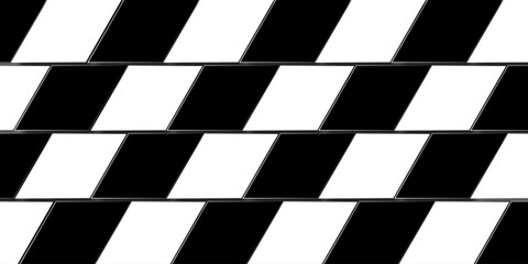Obraz premium Abstract Background with Tilt Diagonal Lines Soft white Gradient institution, party, festive. Black and white overlap triangle geometric technology pattern design. 3d shadow effects, modern design.