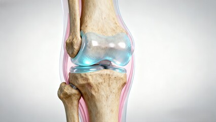 Detailed Anatomy of the Human Knee Joint