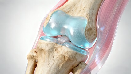 Detailed Anatomy of the Human Knee Joint