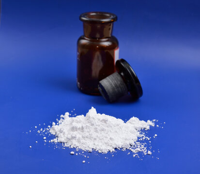 Magnesium oxide MgO, or magnesia powder