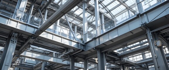 Fototapeta premium Aluminum Angle for Architectural Framework