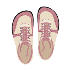 Stylish pink barefoot sneakers. Wide, comfortable, anatomically shaped. The flexible upper and sole allow your feet to move and bend freely, effectively engaging every bone.