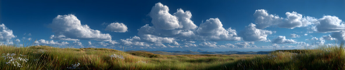 Obraz premium wallpaper sunset in the mountains