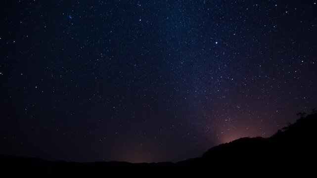 沖縄　山原　星空　タイムラプス