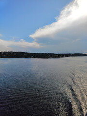 coastline and island archipelago of Baltic Sea in Sweden