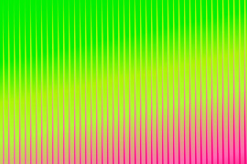 Illustration of an eyecatching abstract background showcasing a vibrant gradient from bright green to soft pink with vertical lines, creating a visually appealing and dynamic pattern