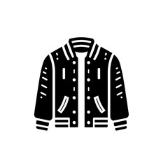 Modern Puffer Jacket Vector Illustration