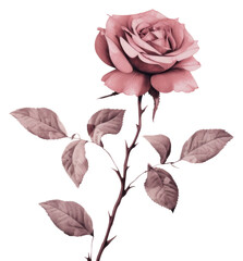 PNG Rose flower plant inflorescence.