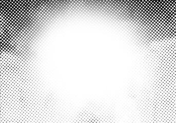 Abstract Halftone Gradient With a Transparent Background Design Element For Graphic Resources