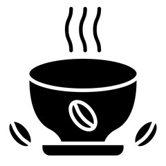 Coffee Beans Vector Icon