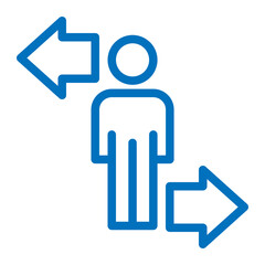 workflow direction icon