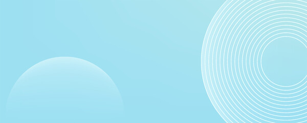 Modern abstract background, blue white gradations, circle effect,shape memphis, trendy , vector