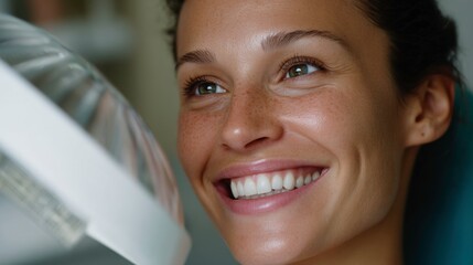 Relaxing facial treatment spa photography calm environment close-up view self-care concept