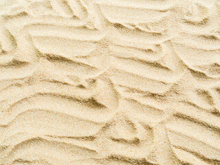 Nature travel background, sand beach close up texture summer desert zen garden coast ocean for...