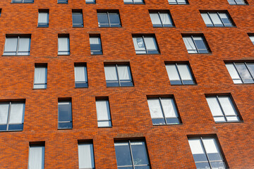 Obraz premium Tall business buildings against the sky