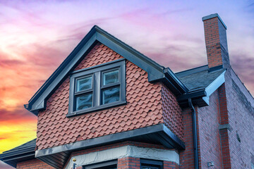 Colonial Victorian Style Architecture, Toronto, Canada