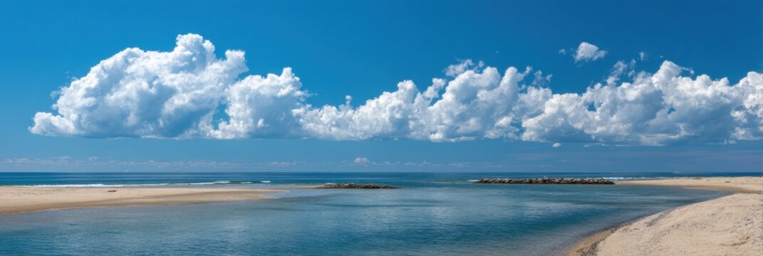Dennis Cape Cod: Sesuit Harbor and Beach in the Vibrant Summer of Massachusetts