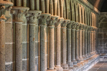 Mont Saint Michel Cloister