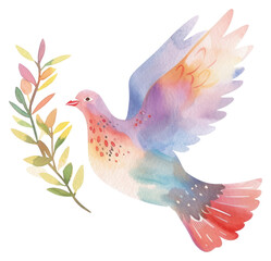 Fototapeta premium PNG Human rights concept animal bird dove.
