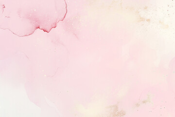 Elegant pink watercolor abstract png paint texture overlay, transparent background