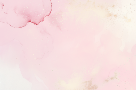 Elegant pink watercolor abstract png paint texture overlay, transparent background