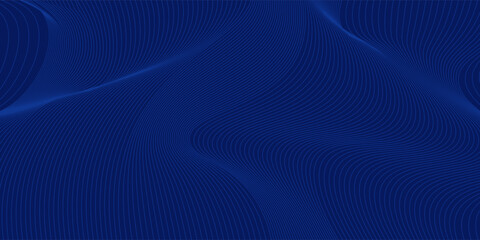 Premium background design with diagonal dark blue line pattern. Vector horizontal template for digital lux business banner, contemporary formal invitation, luxury voucher, prestigious gift certificate