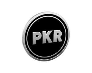 circular emblem featuring the bold metallic letters 