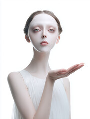 Unusual Fashion Model