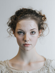 Unusual Fashion Model