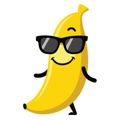 Cute Vector Pizza Slice With Tiny Stick Legs