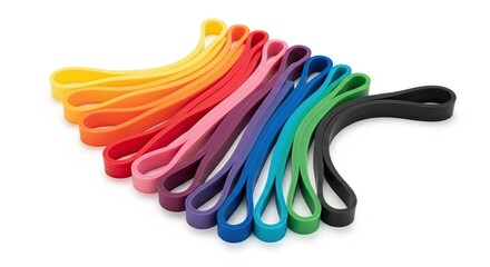 Resistance bands set exercise fitness workout strength training loop bands for women and men home gym equipment