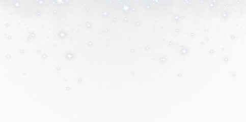 A sparkling starry overlay featuring bright and shimmering stars on a transparent background, ideal...