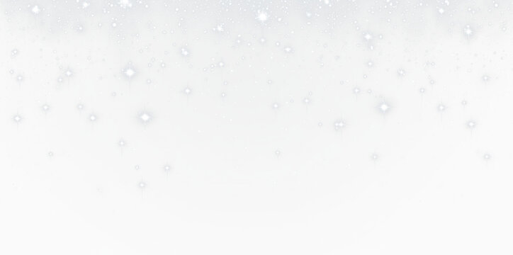 A sparkling starry overlay featuring bright and shimmering stars on a transparent background, ideal for creative projects.