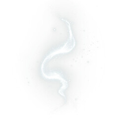 A glowing cosmic swirl with a starry texture on a transparent background, perfect for PNG overlays in creative projects.