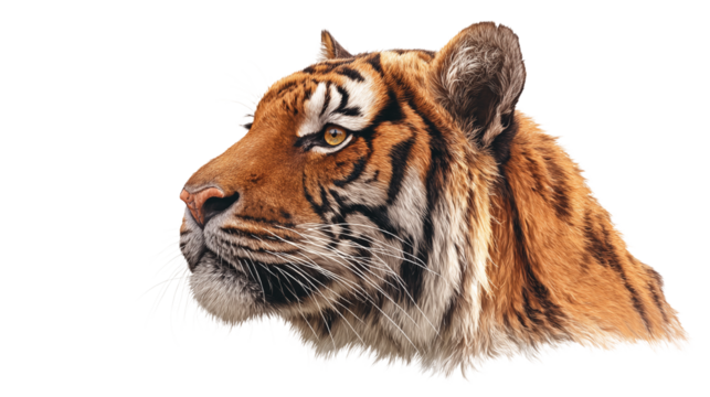 Tiger | animal illustration | transparent png
