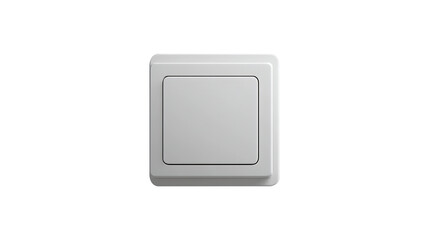 Electrical Wall Plate Against Dark Background on Trasnparent Background