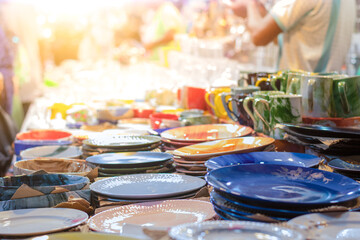 Plates and Pots: A Diverse Inventory in a Bangladeshi Kitchen Supply Store