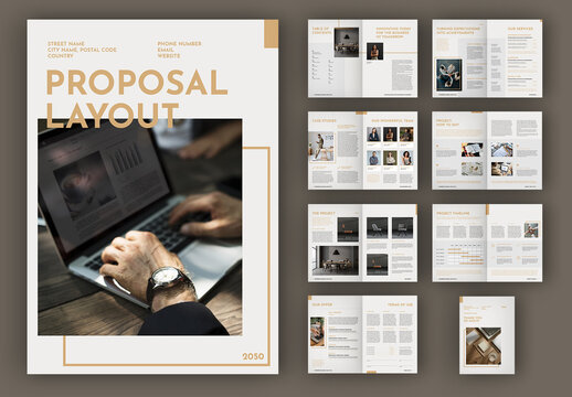 Professional Project Proposal Layout