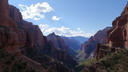 Fototapeta premium park best Canyon landscape image