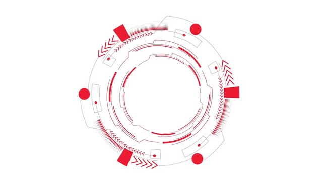 Circle abstract vector background