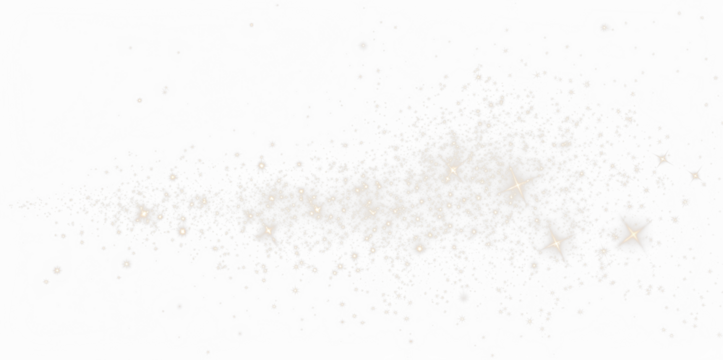 A starlight glitter effect on a transparent background, perfect for adding magical sparkle to your designs. This PNG overlay offers a dazzling, twinkling texture ideal for various creative projects.