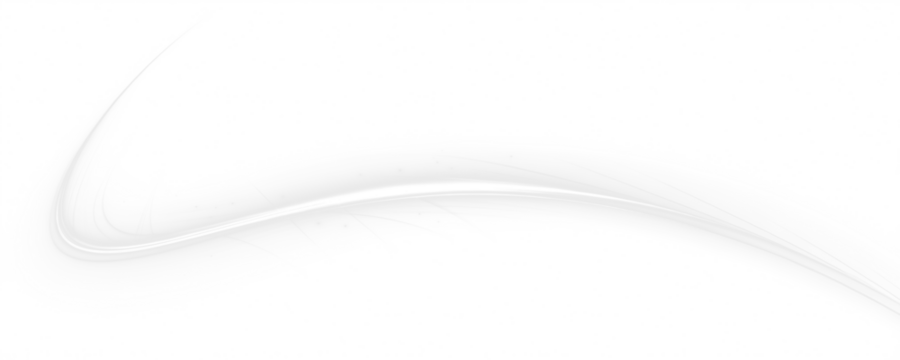 A white light swirl line on a transparent background, perfect for use as a PNG overlay in digital designs.