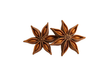 Star Anise Aromas: Two star anise, radiating a warm, aromatic allure. These spice wonders promise to infuse any dish with a touch of elegance and culinary delight.